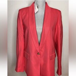NWT Gerard Darel Agata Coral Blazer Size 42UK/10US